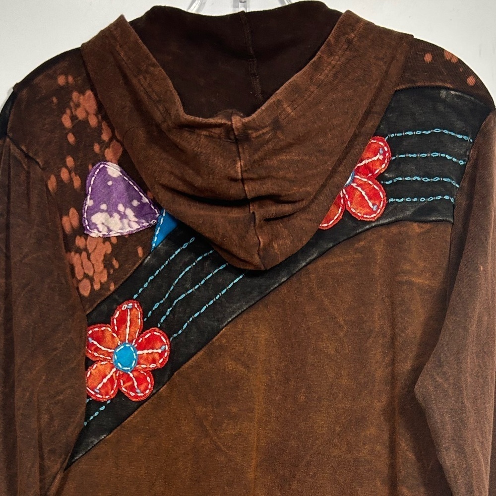 Rising International Boho Floral Jacket - image 6